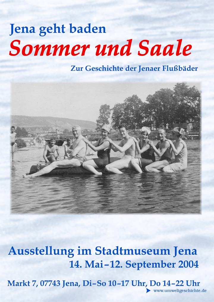 Sommer und Saale. Jena geht baden